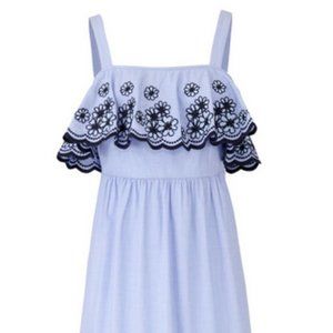 Kate Spade Daisy Embroidered Patio Dress